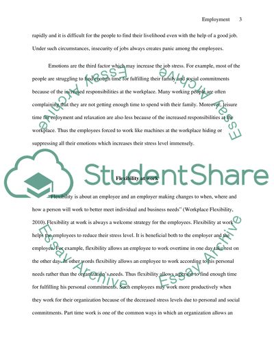 Employment and Society