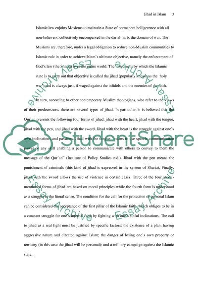 Types of Jihad in Islam