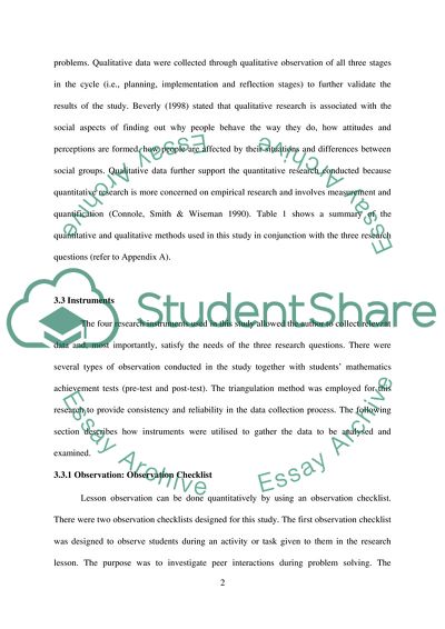 Students Learning through Collaborative Peer Interactions