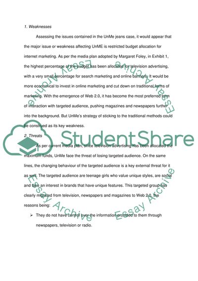 Social Media Marketing of UnME Jeans