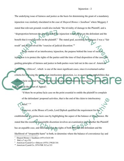 Equitable Discretion in Determining Relief
