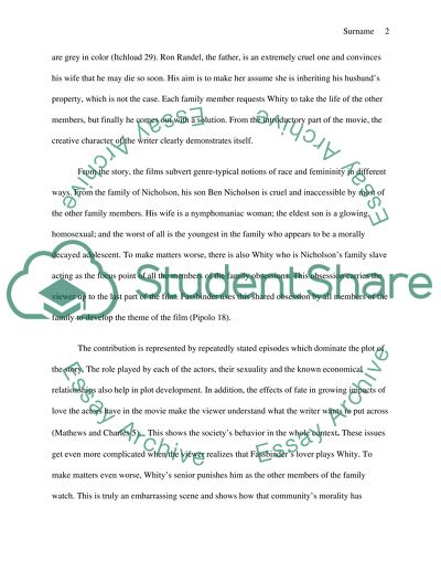 Whity (1971) by Rainer Werner