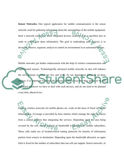 Mobile Computing and Wireless Communication