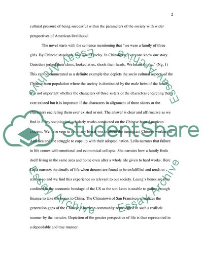 A Novel by Fae Myenne Ng