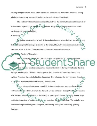 The Use of Fiction to Advance the Cause of Environmental Protection