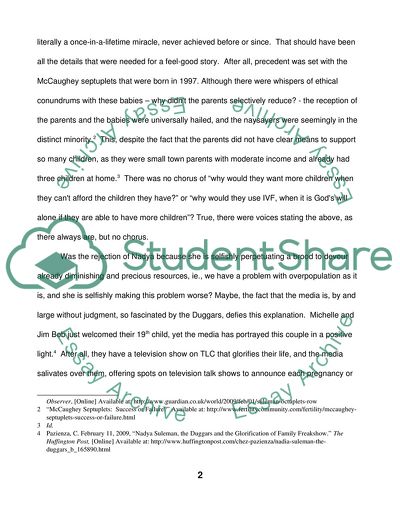 Nadya Suleman - a Miraculous Woman