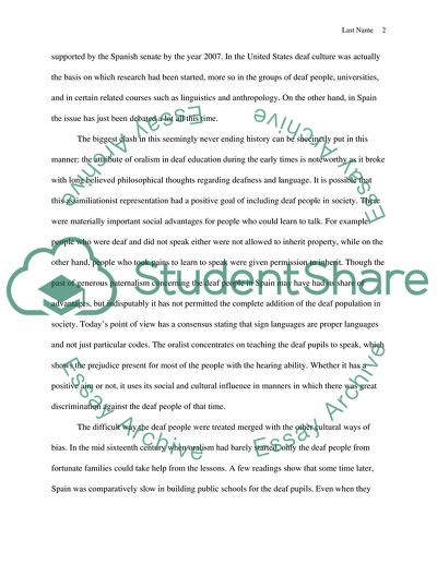 Sign Language in Spain