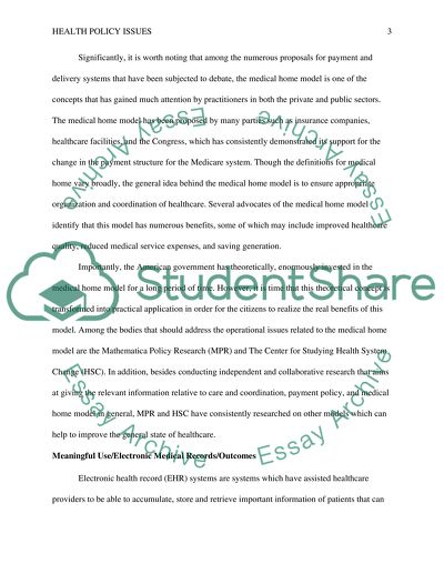 The Patient-Centered Medical Home