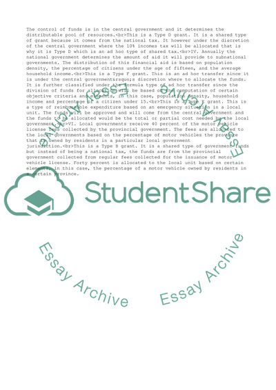 Urban Public Finance in Developing Countries