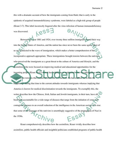 Silent Travelers by Alan M. Kraut and Eugenic Nation by Alexandra Minna Stern