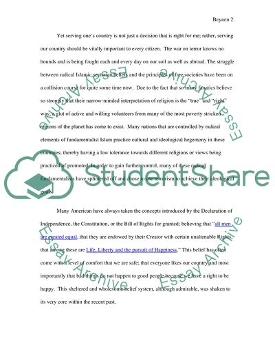 War on Global Terrorism