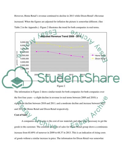 financial statement analysis essay