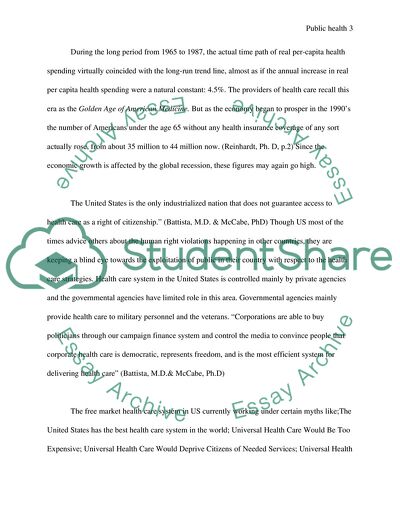 Question from Comparative Public Health Area