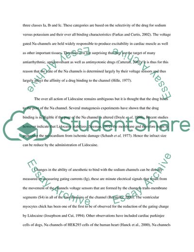 Why Does Lidocaine not Reduce the Incidence of Sudden Cardiac Death in Humans