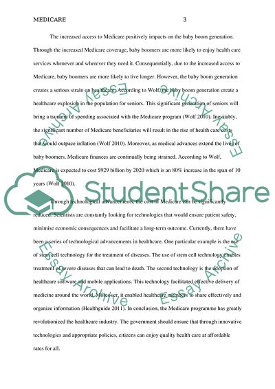 Medicare Program in the US