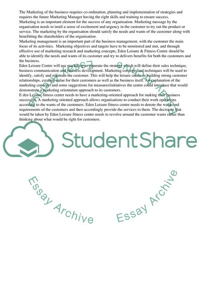 The Concept of Market Segmentation