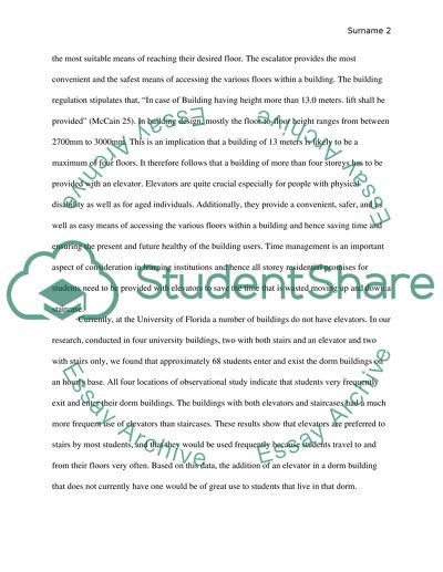 Construction of Elevators