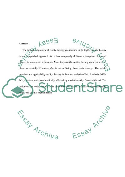 Theoretical Foundations for Psychiatric Nursing