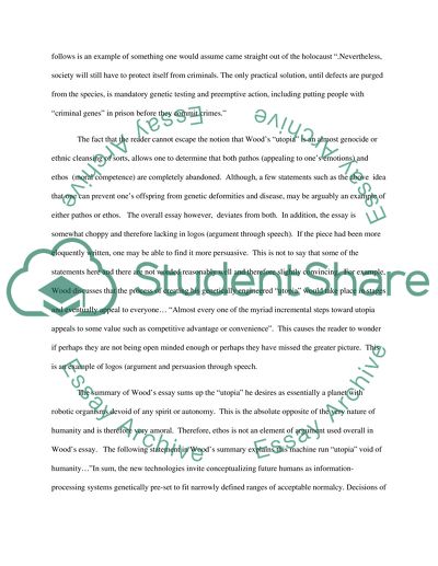 Problems with Genetic Manipulation