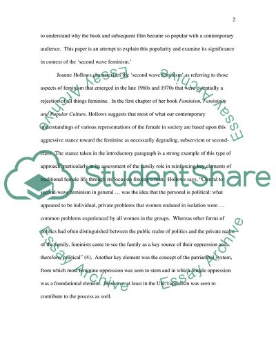 Bridget Jones Diary as the New Feminism