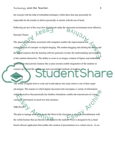 Technology and the Teacher