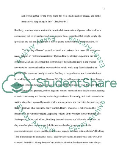 Cultural environment in America: Fahrenheit 451