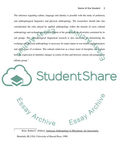 American Anthropology in Micronesia