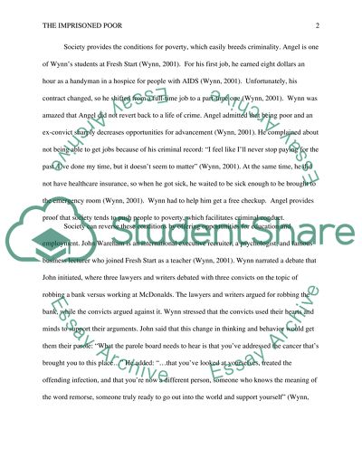 Response to chapter 7 STRAIN OF TWO CITIES in the book Inside Rikers