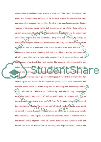 Duffy about Womens Suffering in Medieval and Modern Periods