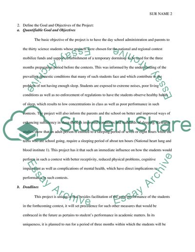 Sleeping Habits of Teenage Students in America