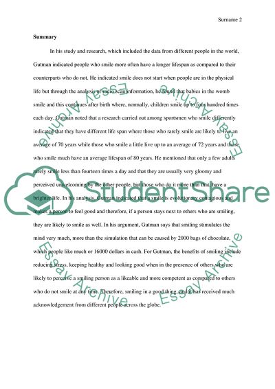 The hidden power of smiling