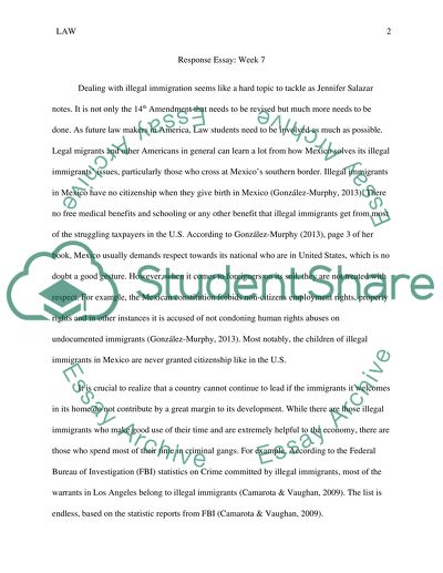 Dealing with Illegal Immigration