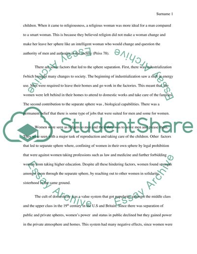 The cultural ideology of Victorian America