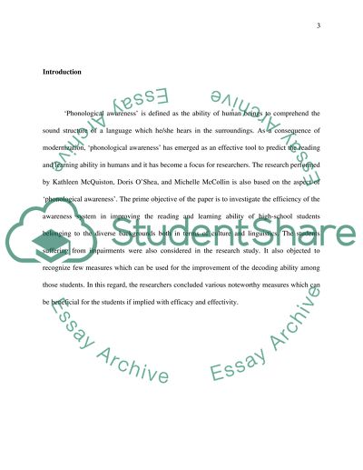 Decoding Skills of High School Students from Diverse Backgrounds