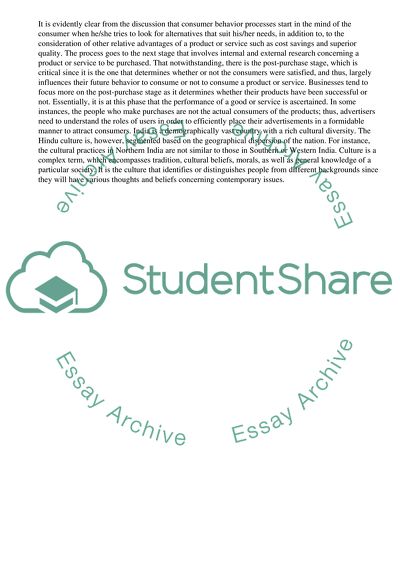 Factors Influencing Consumer Behaviour from the Indian Firms Perspective