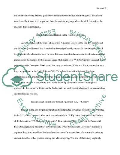 African american racial status in the 21st century