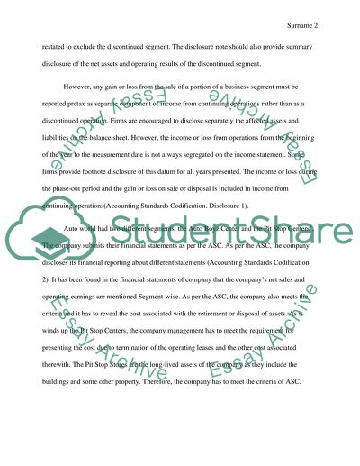 Discontinuing Operations Case Study