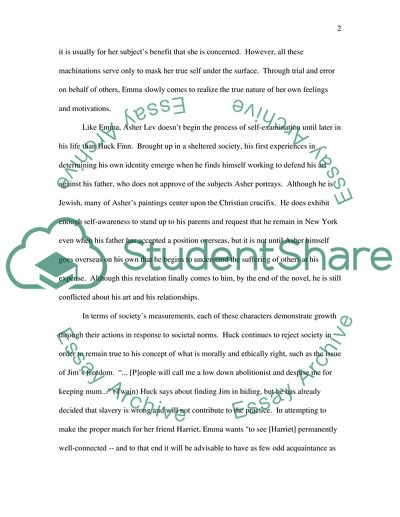 Huck, Emma and Asher: A Critical Analysis