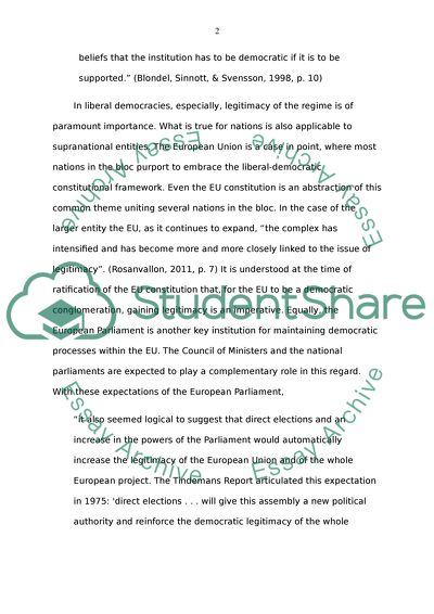 Political Regimes, Legitimacy without Democracy