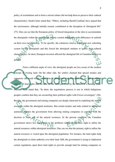 Aboriginal Culture and Traditional Life in Canada