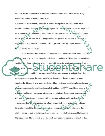 The Role of CCTV Surveillance Systems in Reducing Crime