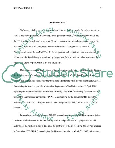 Software Project Fails