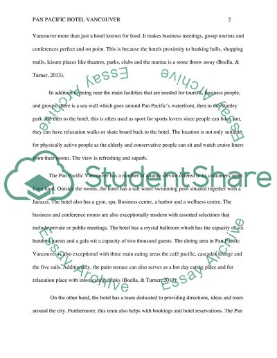 Pan pacific hotel vancouver