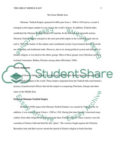 The Great Middle East