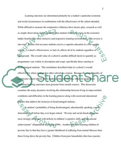 Inclusive Learning: How Poverty Impacts Education