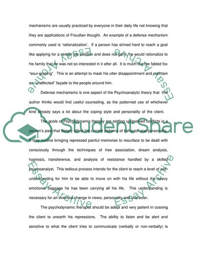 The Psychological Theories behind Some Counseling Mediums