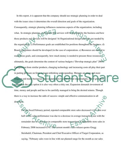 Target Company Background