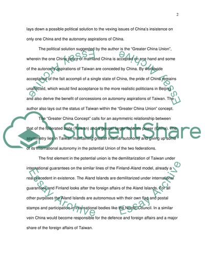 Review of States, Conflict, and Cooperation