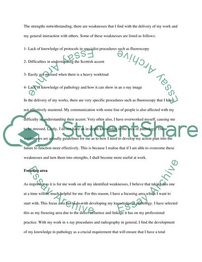 Identifying Personal Strengths and Weaknesses