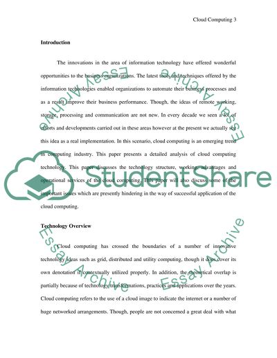 Cloud Computing